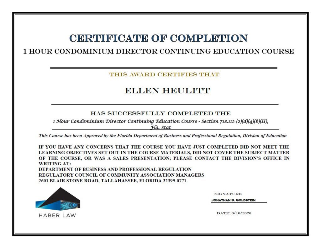 2026 CERT Ellen Heuitt