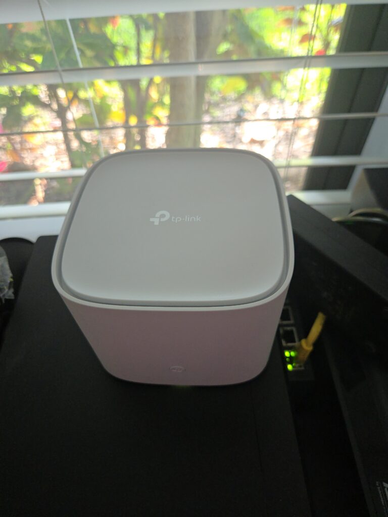 TP Link Wi-Fi device.